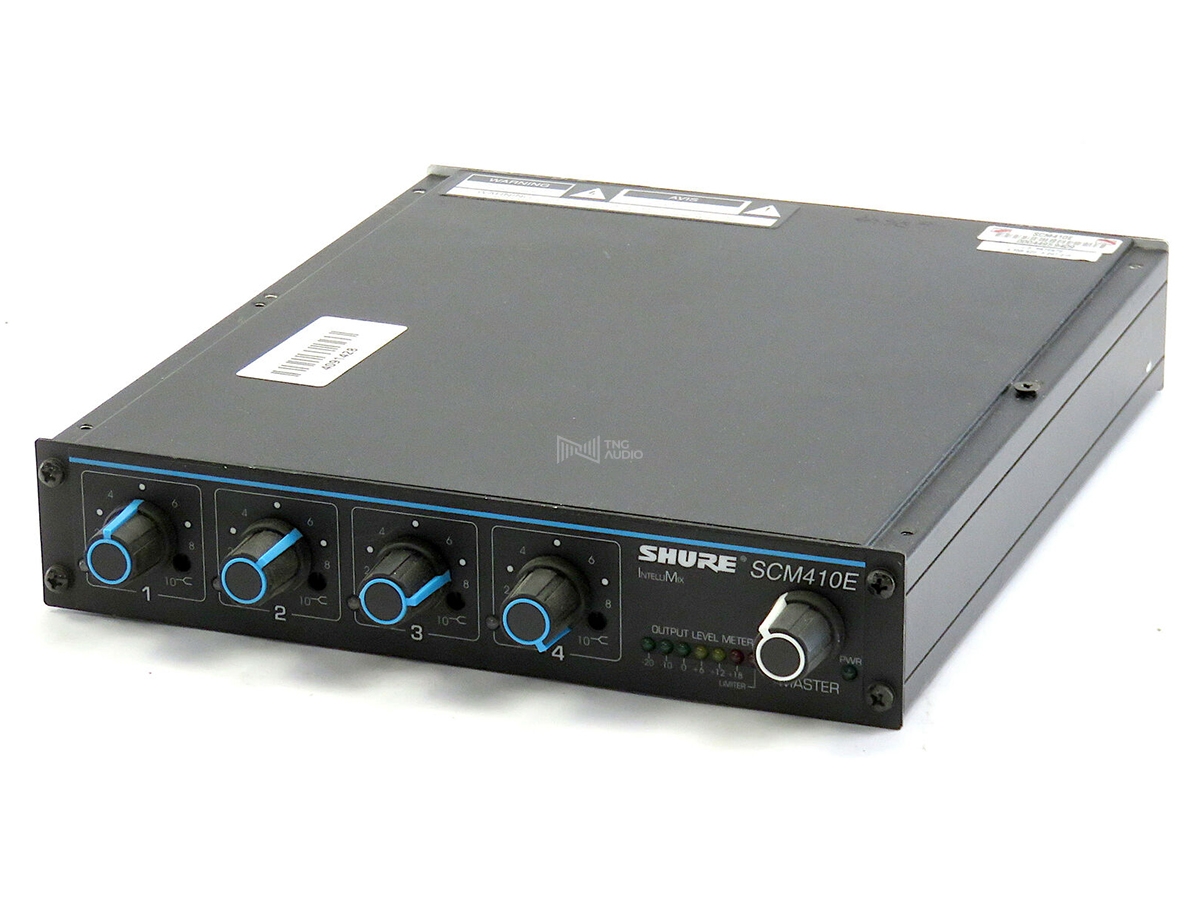 SHURE SCM410E Mixer tự động 4 kênh TNG Audio